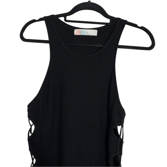 Free People Beach Black Eve Sweater Maxi Dress Womens XS - Picture 3 of 9